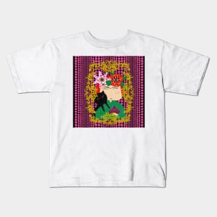 Yayoi Kusama X Frida Kahlo Kids T-Shirt